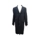 NEUF MANTEAU ERIC BOMPARD LONG L EN CACHEMIRE NOIR BLACK CASHEMERE COAT 1000€