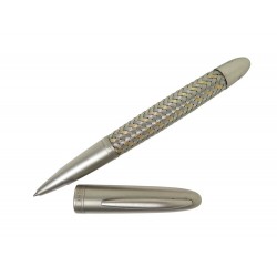 STYLO BILLE ROLLER PORSCHE DESIGN TECH P3110 EN ACIER BROSSE STEEL PEN 390€