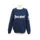 NEUF PULL SWEAT CHANEL C63121K06167 LOGO BLEU L 44 EDITION LIMITEE NOEL 2013 NEW