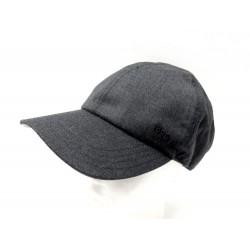 NEUF CASQUETTE DE BASEBALL BERLUTI 1895 T23CA37 EN LAINE GRISE T L WOOL CAP 430€