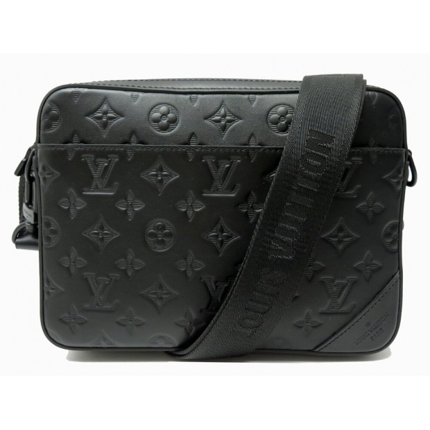 NEUF SAC LOUIS VUITTON DUO MESSENGER EN CUIR MONOGRAM SHADOW BANDOULIERE 2200€