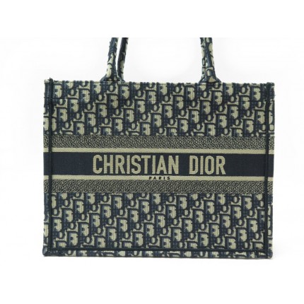 NEUF SAC A MAIN CHRISTIAN DIOR BOOK TOTE M EN TOILE OBLIQUE M1296ZRIW BAG 2700€