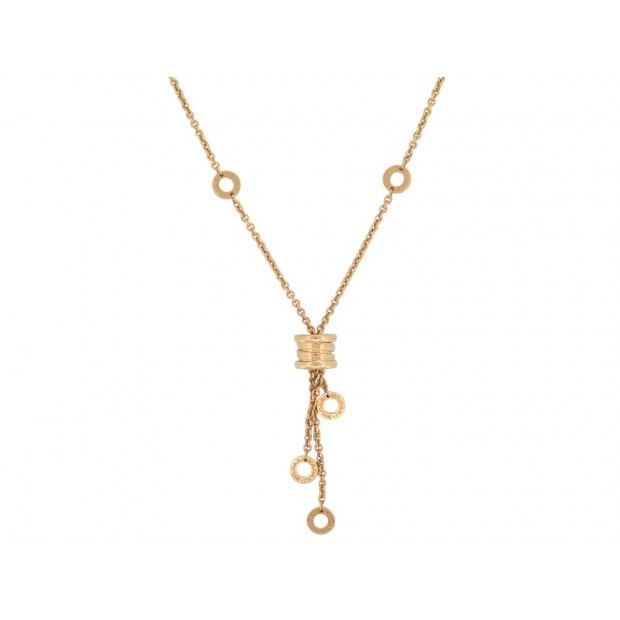 COLLIER BULGARI B.ZERO 1 EN OR JAUNE 18K 15.7GR 44CM YELLOW GOLD NECKLACE 4300€