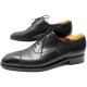 CHAUSSURES JM WESTON 300 RICHELIEU 8D 42 EN CUIR NOIR + EMBAUCHOIRS SHOES 960€