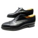 CHAUSSURES JM WESTON 300 RICHELIEU 8D 42 EN CUIR NOIR + EMBAUCHOIRS SHOES 960€