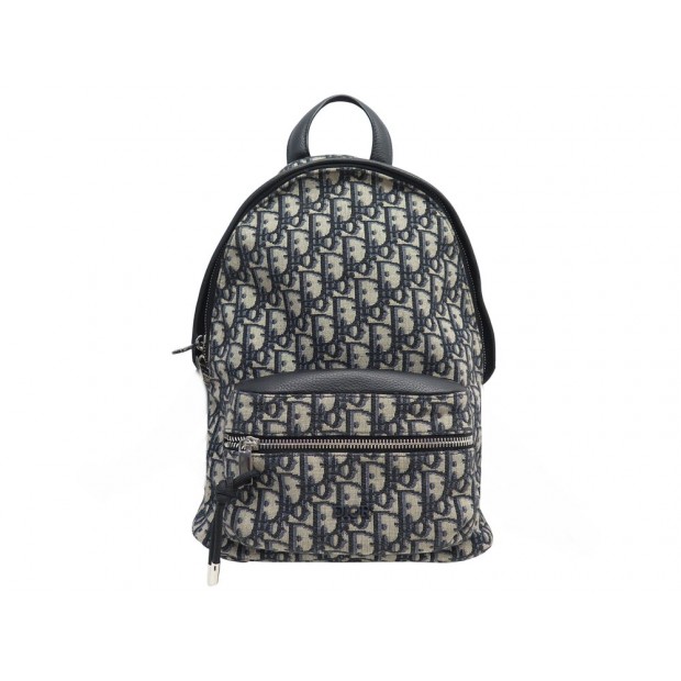 NEUF SAC A DOS DIOR RIDER ENFANT EN CUIR & TOILE OBLIQUE NEW BACKPACK BAG 1900€