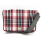 NEUF SAC A MAIN BURBERRY HACKBERRY 8035827 TARTAN CHECK ROUGE BANDOULIERE 790€