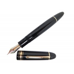 NEUF STYLO PLUME MONTBLANC MEISTERSTUCK 149 MB115383 NOIR DORE FOUNTAIN PEN 970€