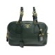 NEUF SAC A MAIN PRADA B3091M EN CUIR VITELLO DAINO VERT FORESTA HAND BAG 1890€