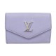 PORTEFEUILLE LOUIS VUITTON LOCKME EN CUIR TAURILLON VIOLET PORTE MONNAIE ED LIM