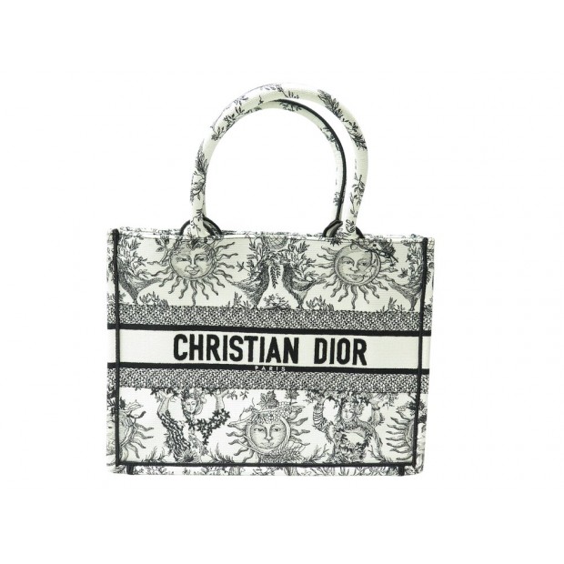 NEUF SAC A MAIN CHRISTIAN DIOR BOOK TOTE EN TOILE DE JOUY M1286 HAND BAG 2700€