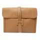 NEUF SAC A MAIN HERMES POCHETTE JIGE GM CUIR EPSOM GOLD CLAIR HAND BAG 3300€