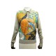 PULL HERMES MOTIF BRISE DE CHARME M 38 CACHEMIRE SOIE CASHMERE SILK SWEAT 2800€