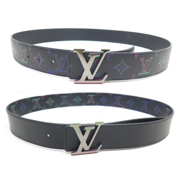 NEUF CEINTURE LOUIS VUITTON LV LIGHT 40MM REVERSIBLE MONOGRAM M0727 95 BELT 800€