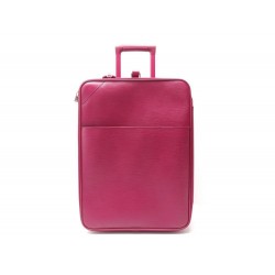 NEUF VALISE LOUIS VUITTON PEGASE LEGERE 55 CM CUIR FUCHSIA 