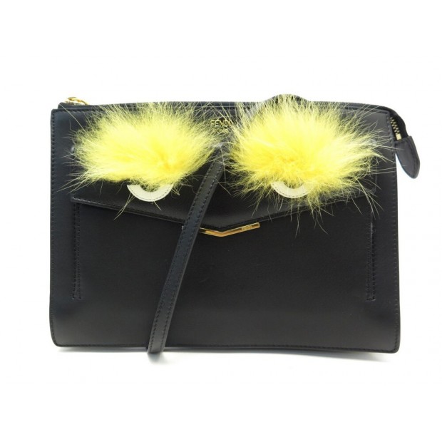 NEUF SAC A MAIN FENDI MINI POCHETTE MONSTER BANDOULIERE 8M0362 ELITE BAG 1000€