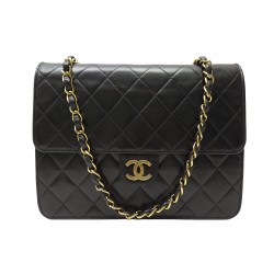 VINTAGE SAC A MAIN CHANEL PETIT TIMELESS SIMPLE RABAT CUIR MATELASSE BAG 7250€