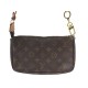 SAC A MAIN LOUIS VUITTON POCHETTE ACCESSOIRES MONOGRAM + PORTE CLES CLUTCH 1275€