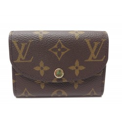 NEUF PORTE MONNAIE LOUIS VUITTON ROSALIE M62361 EN TOILE MONOGRAM EMPREINTE 330€