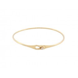 BRACELET DINH VAN SERRURE JONC 334106 16.5 EN OR JAUNE 18K DIAMANT BANGLE 2700€