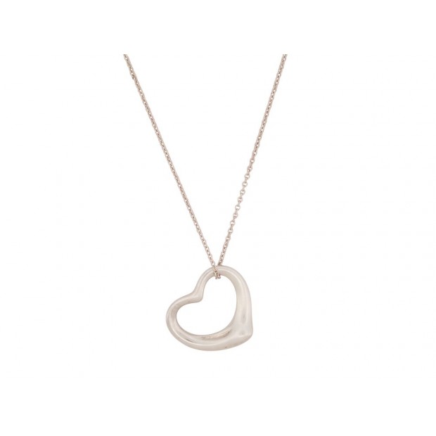 COLLIER TIFFANY & CO OPEN HEART MEDIUM 27M ELSA PERETTI 1404155002 NECKLACE 830€