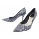 NEUF CHAUSSURES CHRISTIAN DIOR ESCARPINS CUIR PYTHON 37 BICOLORE NEW SHOES 1090€