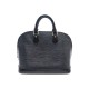 SAC A MAIN LOUIS VUITTON ALMA PM M40302 EN CUIR EPI NOIR LEATHER HAND BAG 2000€