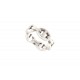 BAGUE HERMES CHAINE D'ANCRE ENCHAINEE PM H109507B 52 ARGENT MASSIF 925 RING 450€