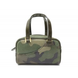 NEUF SAC A MAIN CHRISTIAN DIOR MINI BOWLING CAMOUFLAGE KAKI JOHN GALLIANO BAG