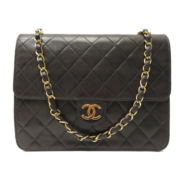 VINTAGE SAC A MAIN CHANEL CLASSIQUE PM TIMELESS SIMPLE RABAT MATELASSE BAG 7250€