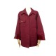 NEUF VESTE GUCCI 792239 COTON MONOGRAMME GG BORDEAUX T42 L CANVAS JACKET 3980€