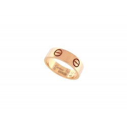 BAGUE CARTIER LOVE CLASSIQUE CRB4084800 T52 EN OR ROSE 18K 5.6GR GOLD RING 2050€