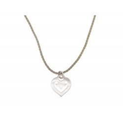 COLLIER PENDENTIF O.J. PERRIN COEUR LEGENDES MM OR 18K 7GR CORDON CARTIER 2850€