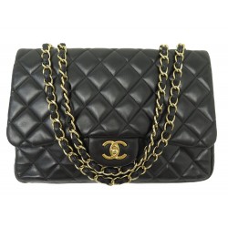 SAC A MAIN CHANEL TIMELESS JUMBO 11.12 SIMPLE RABAT BANDOULIERE HANDBAG 10000€