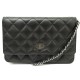 NEUF SAC A MAIN CHANEL WALLET ON CHAIN BOY BANDOULIERE CUIR WOC HAND BAG 3100€