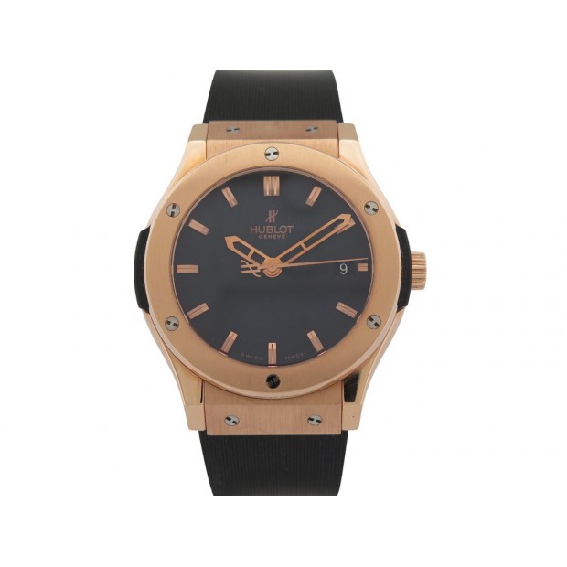 NEUF MONTRE HUBLOT CLASSIC FUSION KING GOLD 542.OX.7081.RX OR ROSE 18K 23900€