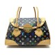 SAC A MAIN LOUIS VUITTON BEVERLY GM M40201 TOILE MONOGRAM MULTICOLORE MURAKAMI