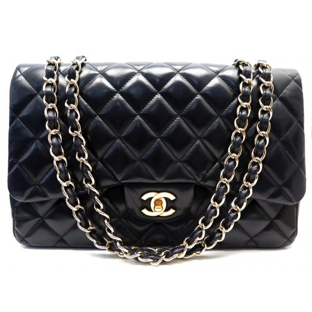 SAC A MAIN CHANEL TIMELESS JUMBO 11.12 SIMPLE RABAT BANDOULIERE HAND BAG 10000€