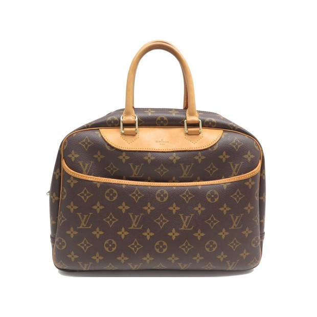 SAC VOYAGE A MAIN LOUIS VUITTON DEAUVILLE TOILE MONOGRAM M47270 HAND BAG 1600€