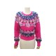 NEUF PULL CHANEL P71555K10324 S 36 CACHEMIRE ROSE FUSHIA CASHMERE SWEATER 3800€