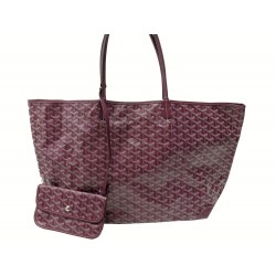 SAC A MAIN GOYARD CABAS ARTOIS MM TOILE GOYARDINE BORDEAUX CANVAS HAND BAG TOTE