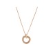 NEUF COLLIER CARTIER PENDENTIF TRINITY MM 3 ORS DIAMANTS OR 18K NECKLACE 2950€