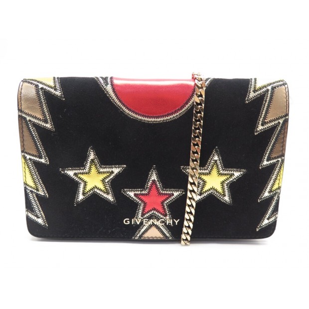 NEUF MINI SAC POCHETTE GIVENCHY PANDORA STAR PATCH BANDOULIERE WOC BAG NEW 950€