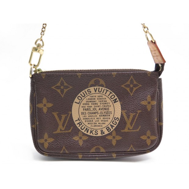 SAC A MAIN LOUIS VUITTON MINI POCHETTE ACCESSOIRES MONOGRAM COMPLICE TRUNK BAG