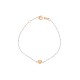 NEUF BRACELET GIGI CLOZEAU LUCKY TREFLE B108-B3LK004 16-17 OR 18K BANGLE 295€