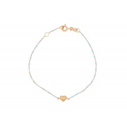 NEUF BRACELET GIGI CLOZEAU LUCKY TREFLE B108-B3LK004 16-17 OR 18K BANGLE 295€