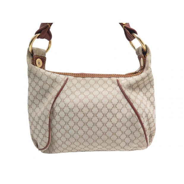 SAC A MAIN CELINE EN TOILE MONOGRAMME MACADAM TRIOMPHE HAND BAG PURSE 1700€