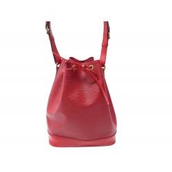 NEUF VINTAGE SAC A MAIN LOUIS VUITTON NOE GM EN CUIR EPI ROUGE BAG PURSE 2200€