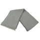 NEUF ECHARPE LORO PIANA MOTIF CHEVRONS BABY CACHEMIRE GRIS SCARF CASHMERE 790€