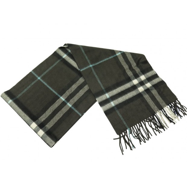 NEUF ECHARPE BURBBERY TARTAN GIANT CHECK CACHEMIRE 8077888 CASHMERE SCARF 490€